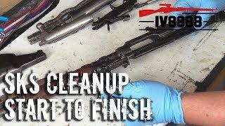 SKS Full Disassembly & Cleanup