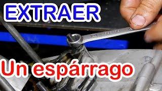  Cómo extraer un tornillo espárrago rápido y fácil (How to remove a stud bolt)