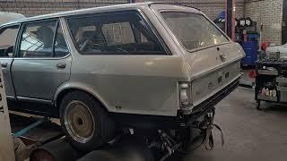 Ford Granada 2.9 V6 24v Cosworth on the dyno