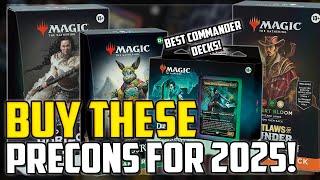 Top 10 Best Precon Decks for Commander! (2025 Update!)  - Magic: The Gathering