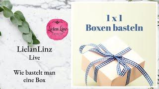 LielanLinz Live: Wie bastelt man eine Box | Produkte von Stampin' Up!ⓒ