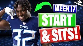 Week 17 Start/Sit Advice | Tyjae Spears & More! | Fantasy Football