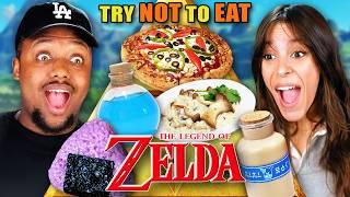 Try Not to Eat - The Legend of Zelda!!