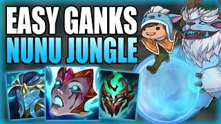 HOW TO PLAY NUNU JUNGLE & WIN YOUR SOLO Q GAMES WITH EARLY GANKS! - Gameplay Guide League of Legends