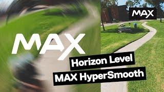 MOST STABLE CAMERA EVER? GoPro MAX HyperSmooth + Horizon Leveling