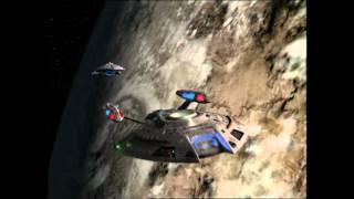 Star Trek Voyager - Voyager attacks USS Equinox