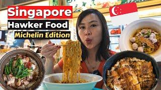 9 MUST TRY SINGAPOREAN STREET FOOD |  MICHELIN BIB GOURMAND 2022 | HAWKER Center Tour