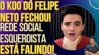 PODE RIR: rede social que patrocinou Felipe Neto sofre boicote de bolsonaristas e está falindo!