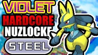 Pokémon Violet Hardcore Nuzlocke - Steel Types Only! (No items, No overleveling)