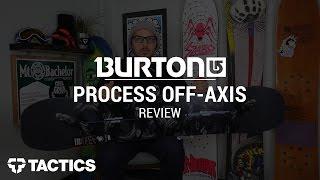 Burton Process Off Axis 2016 Snowboard Review - Tactics.com