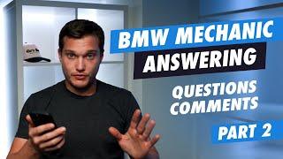 BMW Mechanic Q&A, Why PLASTIC?