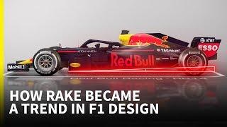 Why 'rake' is such a big design trend in F1