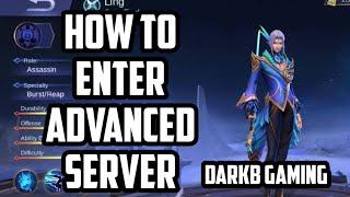 How to Enter the Advanced Server | Mobile Legends