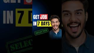 How To Get Job In 7 Days ? #jobs #hyderabad #degree #softwarejobs #itjobs   #telugu