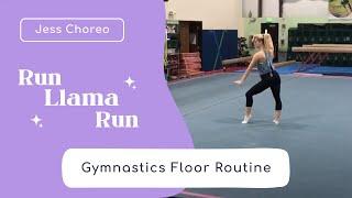 Cute & Sassy Gymnastics Floor Routine | Jess Choreo