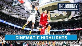 CINEMATIC HIGHLIGHTS: Wisconsin at Michigan State | The Journey