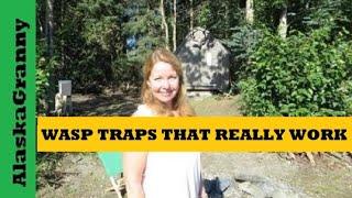 WASP TRAP THAT REALLY WORKS! RESCUE TRAPSTIK WASP TRAP