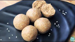 Til Ke Laddu Recipe - Til Gud Laddu - Easy Til Laddu Recipe - Makar Sankranti Special