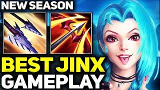 RANK 1 BEST JINX IN NEW SEASON AMAZING GAMEPLAY! | League of Legends