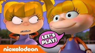 NICE Angelica Vs. MEAN Angelica!  | Rugrats | Nicktoons