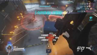 A 5-shot High Noon followed by a team kill.