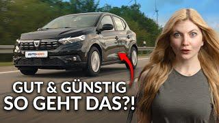 Das günstigste Auto Deutschlands: DACIA SANDERO im Check 