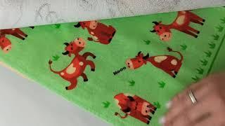 Кухонные велюровые полотенца из хлопка.