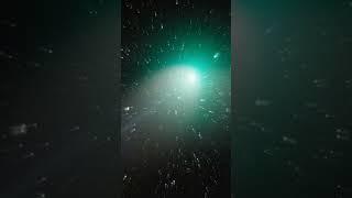 Zooming Into Green Comet C/2022 E3 #shorts