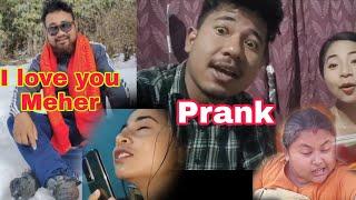 Meher khow prank  juri + Meher// Dwimu agwi 