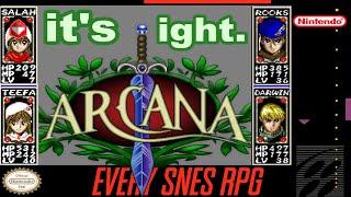 The Arcana "review" | Jason Graves | EVERY SNES RPG #5