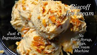 "Creamy Biscoff Ice Cream Bliss: The Ultimate Indulgence"