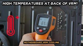 Can heatsink reduce temperatures on VRM?