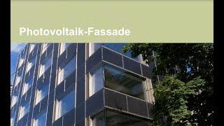 Neubau Amt für Umwelt und Energie – Thema: Photovoltaik-Fassade