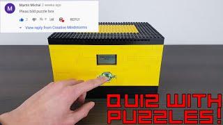 LEGO Mindstorms Puzzle Box | Beat the Quiz and Solve Puzzles!