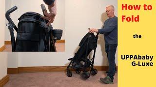 How to Fold the UPPAbaby G-Luxe Umbrella Stroller