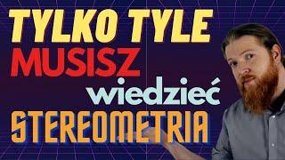 MATURA MATEMATYKA stereometria teoria PEWNIAK stereometria cz.1