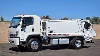 2023 Isuzu FTR Curbtender Quantum 10 YD Rear Load Garbage Truck For Sale