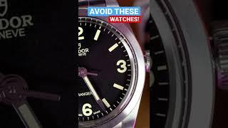 Avoid These Watches #watchestoavoid #rolex #tudor #seiko #casio