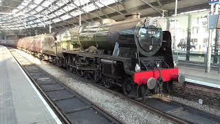 LMS Royal Scot 46115 'Scots Guardsman' at Liverpool Lime Street Railway Station