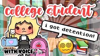 The College Student ‍ || *WITH VOICE*  ( NOT MINE) || Toca Boca Roleplay || Tiktok Roleplay