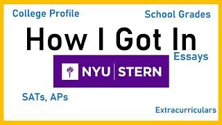 How I Got Into NYU - Stern