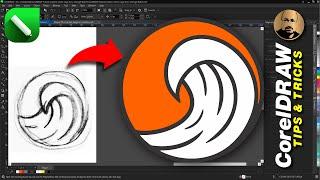 Turn Simple Shapes into Jaw-Dropping Logo Designs in CorelDRAW 2025!