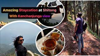 is kanchenjunga visible from sittong? | best homestay in sittong