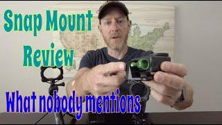 Snap Mount Action Camera Mount Review: What nobody talks about!