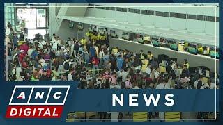 NAIA operator adds more air conditioners, seats, and trolleys ahead of holiday exodus | ANC