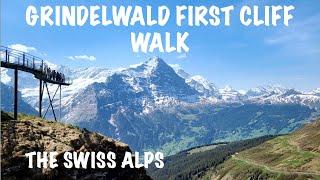 Switzerland Travel | Thrilling Grindelwald First Cliff Walk and Hike to Lake Bachalpsee