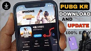 HOW TO DOWNLOAD PUBG KR IN IPHONE || HOW TO DOWNLOAD PUBG KOREAN VERSION IN IPHONE