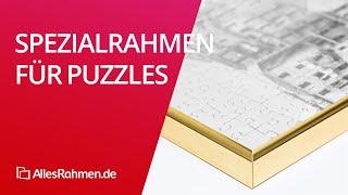 Spezial-Bilderrahmen für Puzzles | allesrahmen.de