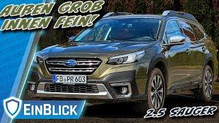 BESSER als DU glaubst! Subaru Outback 2.5i Platinum - Einer der letzten guten Neuwagen?