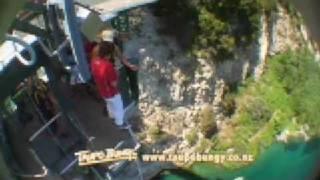 Joe Ghannam Bungy Jumping Taupo New Zealand